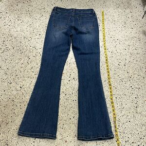 A Loves A high rise jeans denim dark boot cut 28 Dillards